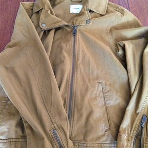 Old Navy NWOT Twill Moto Jacket, Wm XXL
